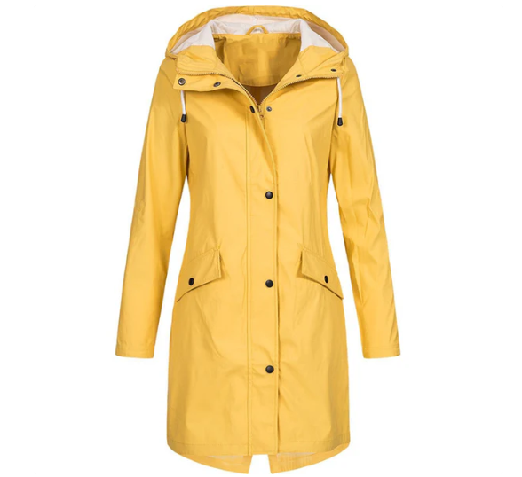 Imperméable à capuche Kaye pour femme