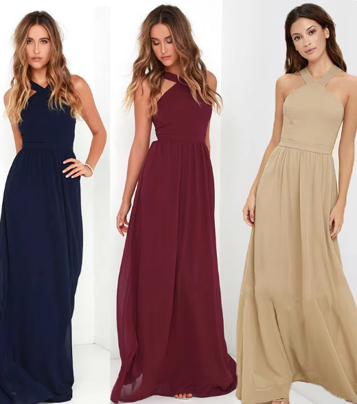 Robe Longue Luxueuse Leoney | Élégance Décontractée Sans Effort pour Toutes les Occasions