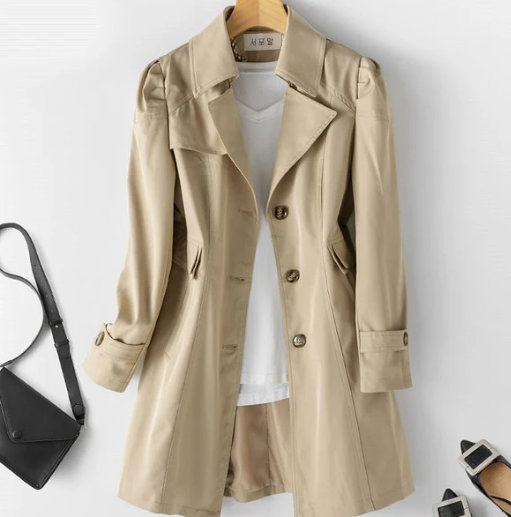 Trench-coat pour femme Lou | Sweet Blush