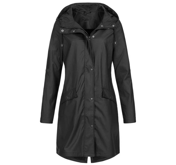 Imperméable à capuche Kaye pour femme