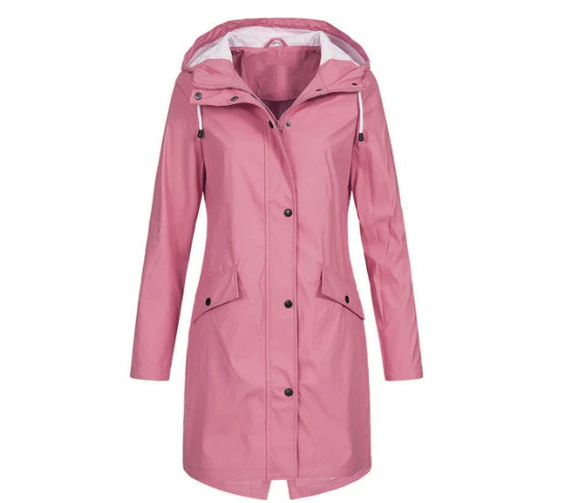 Imperméable à capuche Kaye pour femme
