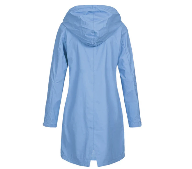 Imperméable à capuche Kaye pour femme