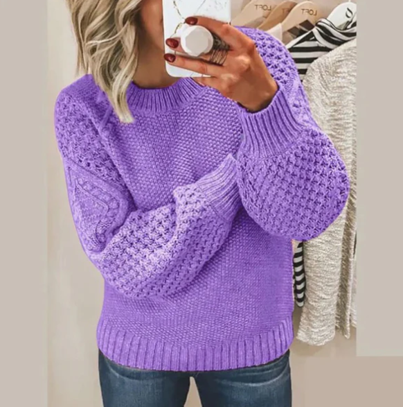 Yanna | Pull en tricot confortable en plusieurs couleurs