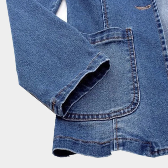 Veste en jean classique Rowena