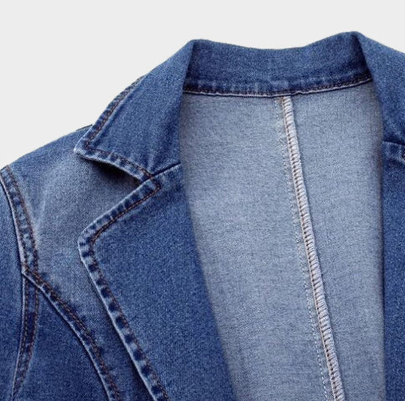 Veste en jean classique Rowena