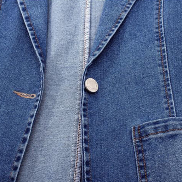 Veste en jean classique Rowena