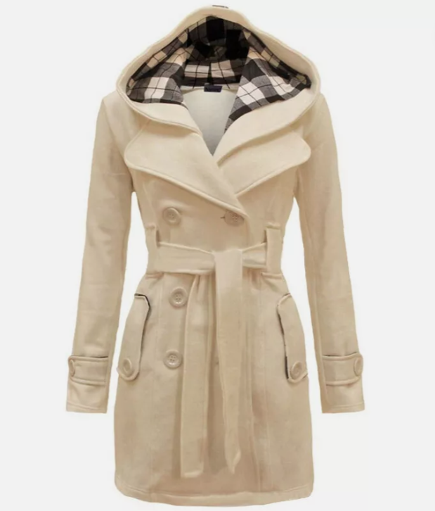 Sonny | Trench-coat à capuche