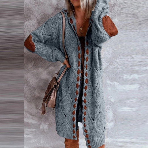 Cardigan en tricot bohème chic