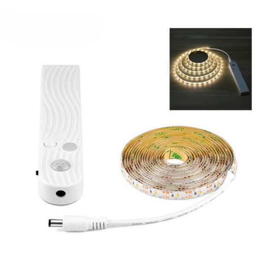 GlowTrail - Ruban LED lumineux à batterie avec détection de mouvement