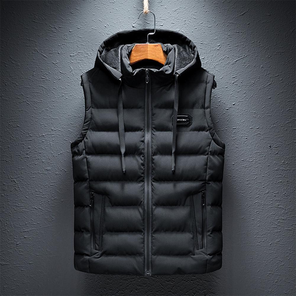 Thomas - Gilet rembourré avec capuche pour hommes pour un confort toute la saison