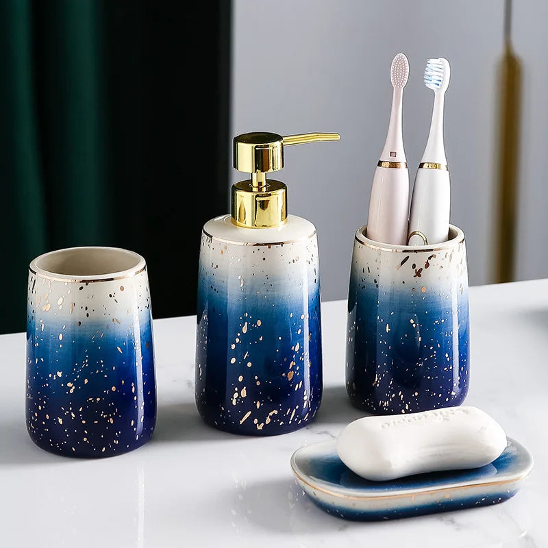 Ensemble de salle de bain LuxKeram en céramique