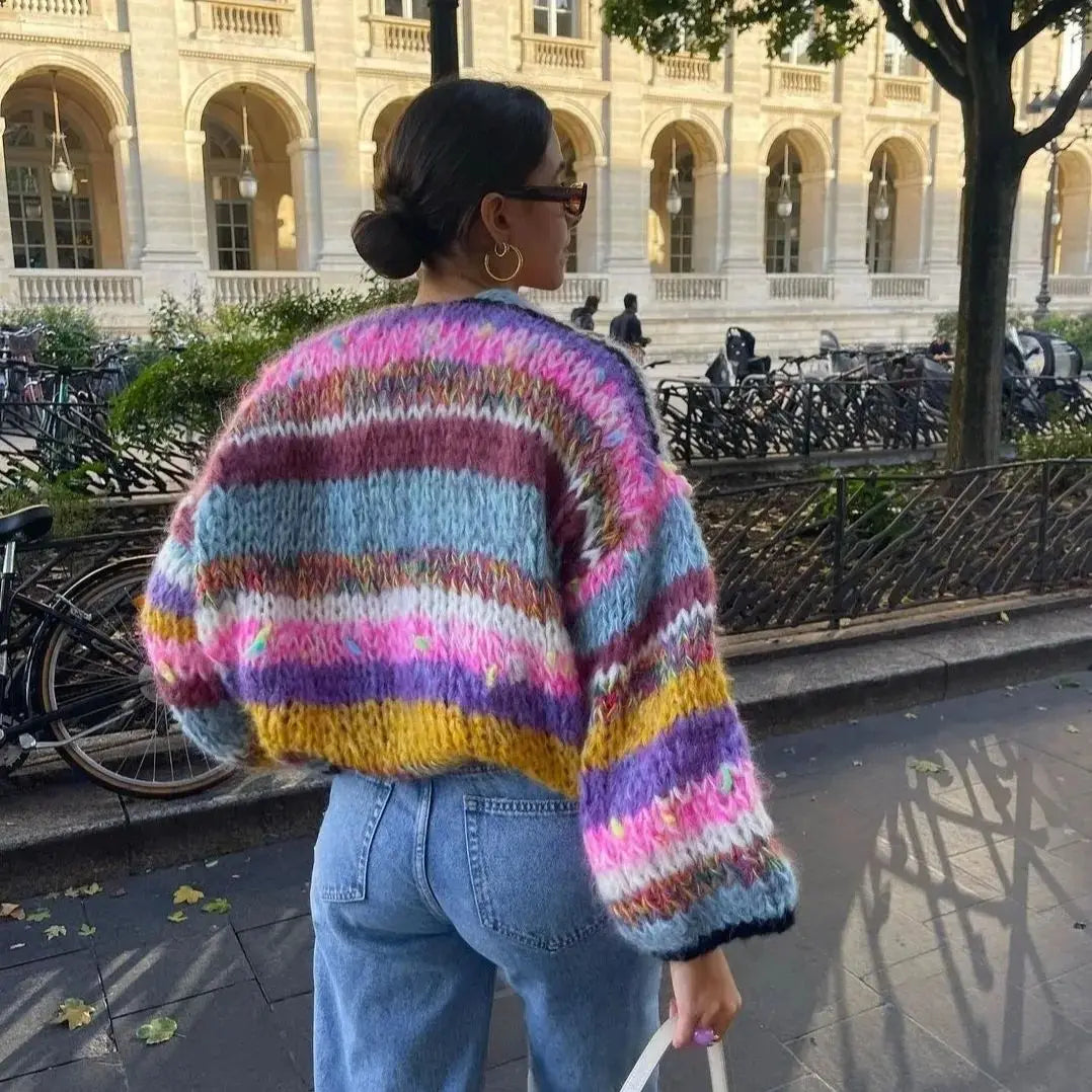 Solenn - Cardigan décontracté à manches longues