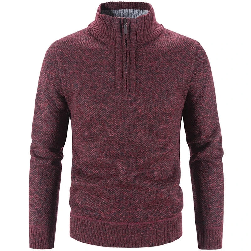 Pull en demi-zippé confortable pour homme George