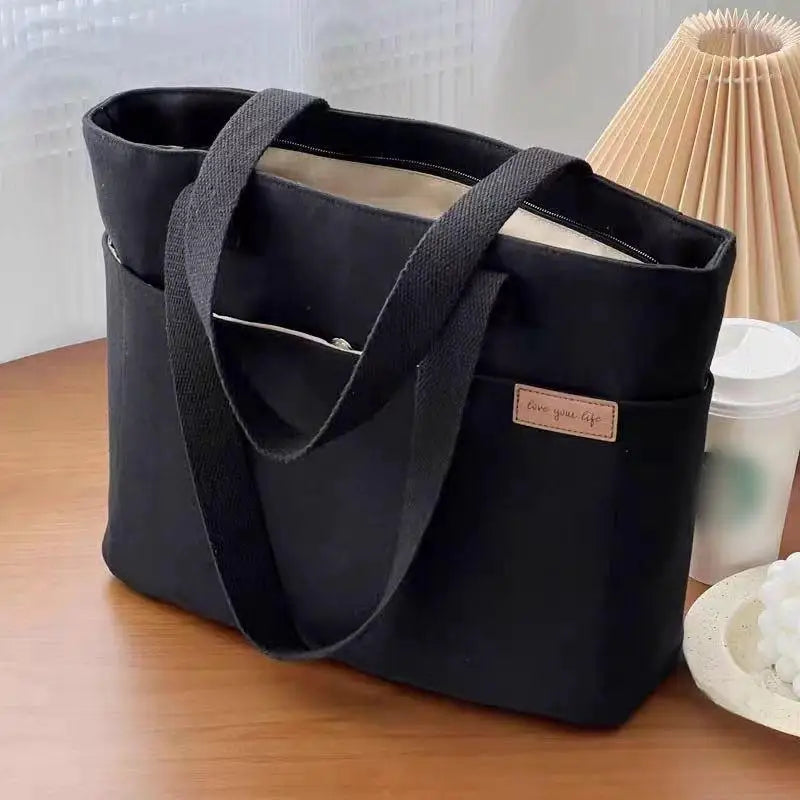 Lara - Nouveau Sac Fourre-Tout en Toile pour Femmes