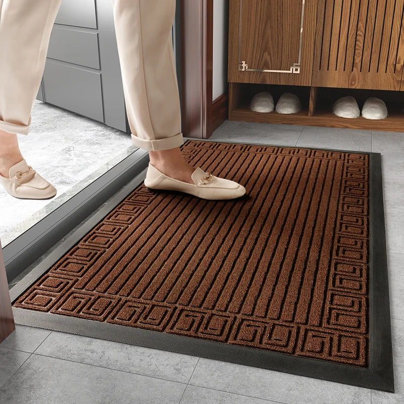 LinjeLuxe Tapis d'entrée – Design Élégant et Fonctionnel
