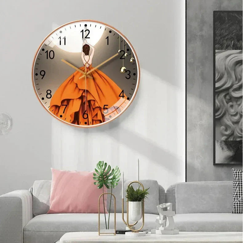 ScandiTick Horloge Murale Élégante – Design Moderne pour Tout Intérieur