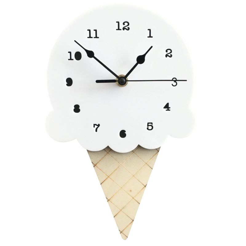 Horloge Murale FrostTime Isformet – Design Amusant et Ludique pour Espaces Créatifs