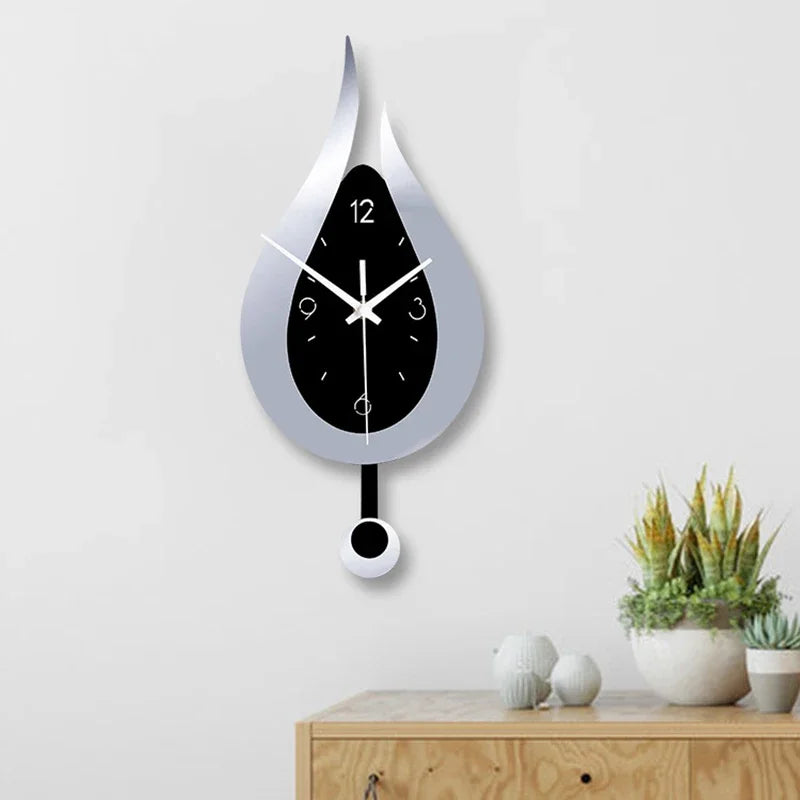 GraceTime Horloge Murale Élégante – Touche Décorative Stylée pour Votre Maison