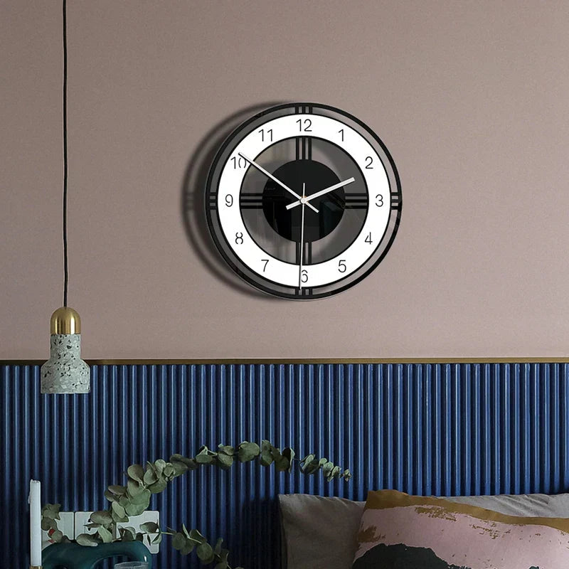Monokrom Harmony – Horloge murale moderne et minimaliste