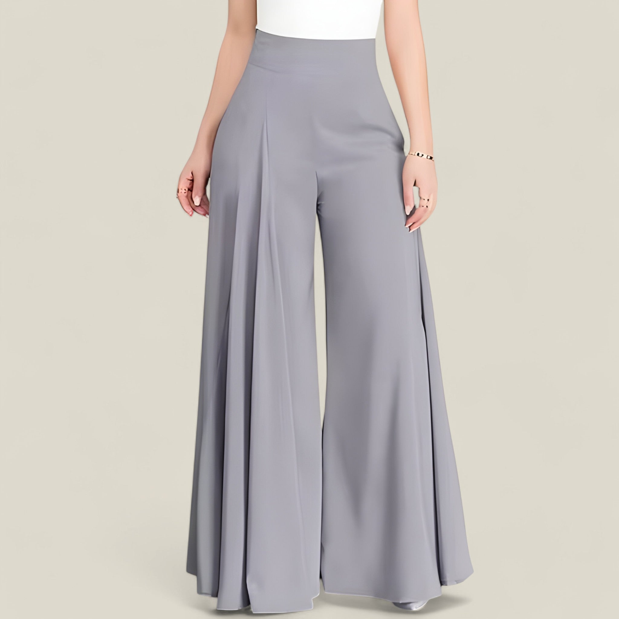 Clara - Pantalon taille haute intemporel