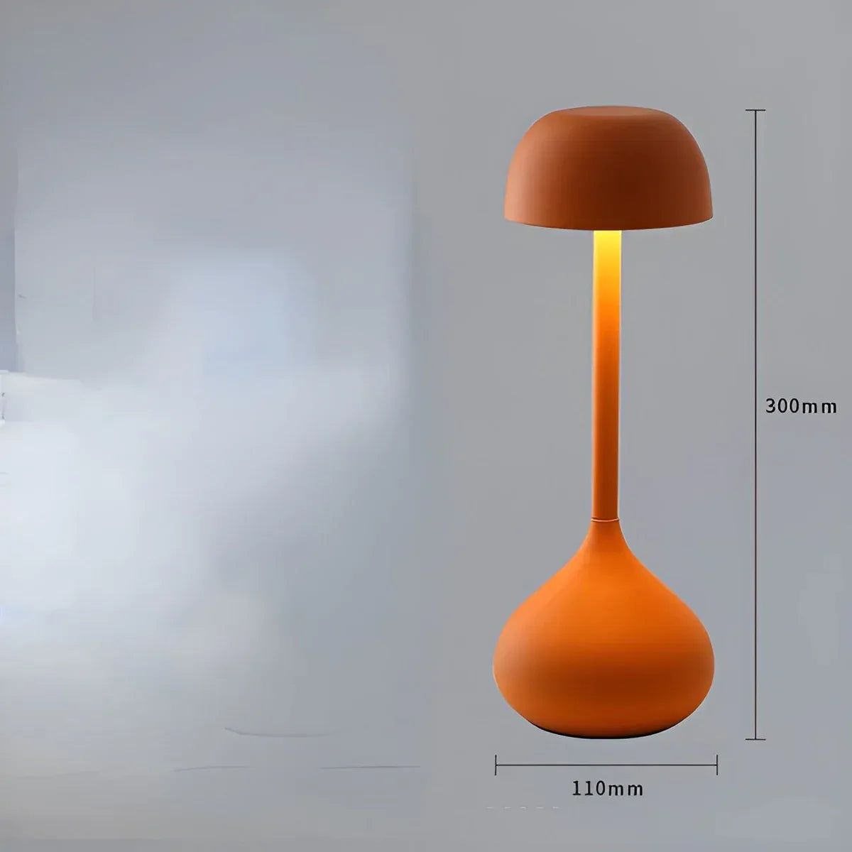 TouchLumena - Lampe de table champignon sans fil