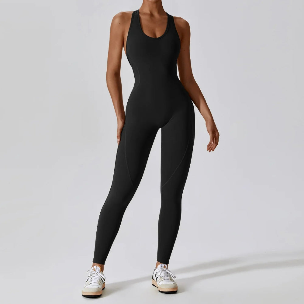 Combinaison de yoga pour femmes – Vêtements de sport unis pour yoga et Pilates