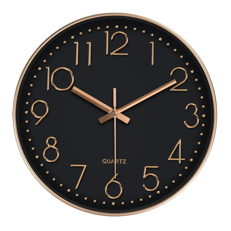 EleganceTime - Horloge murale moderne minimaliste
