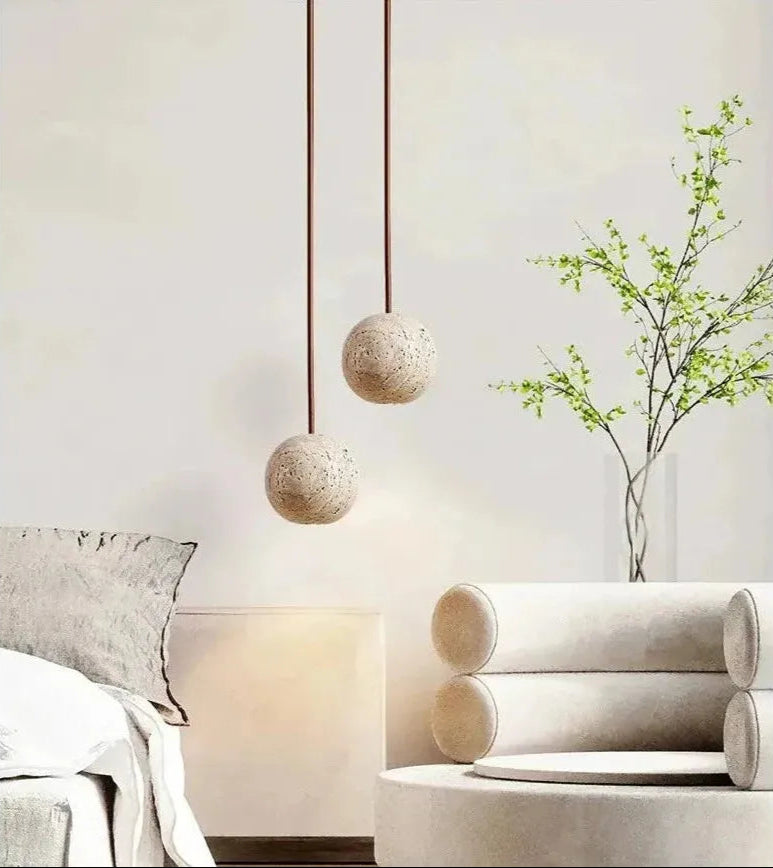 NaturalDesign - Lampe suspendue ronde élégante