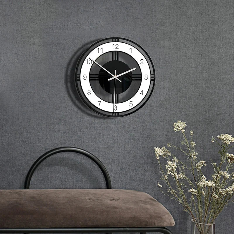 Monokrom Harmony – Horloge murale moderne et minimaliste