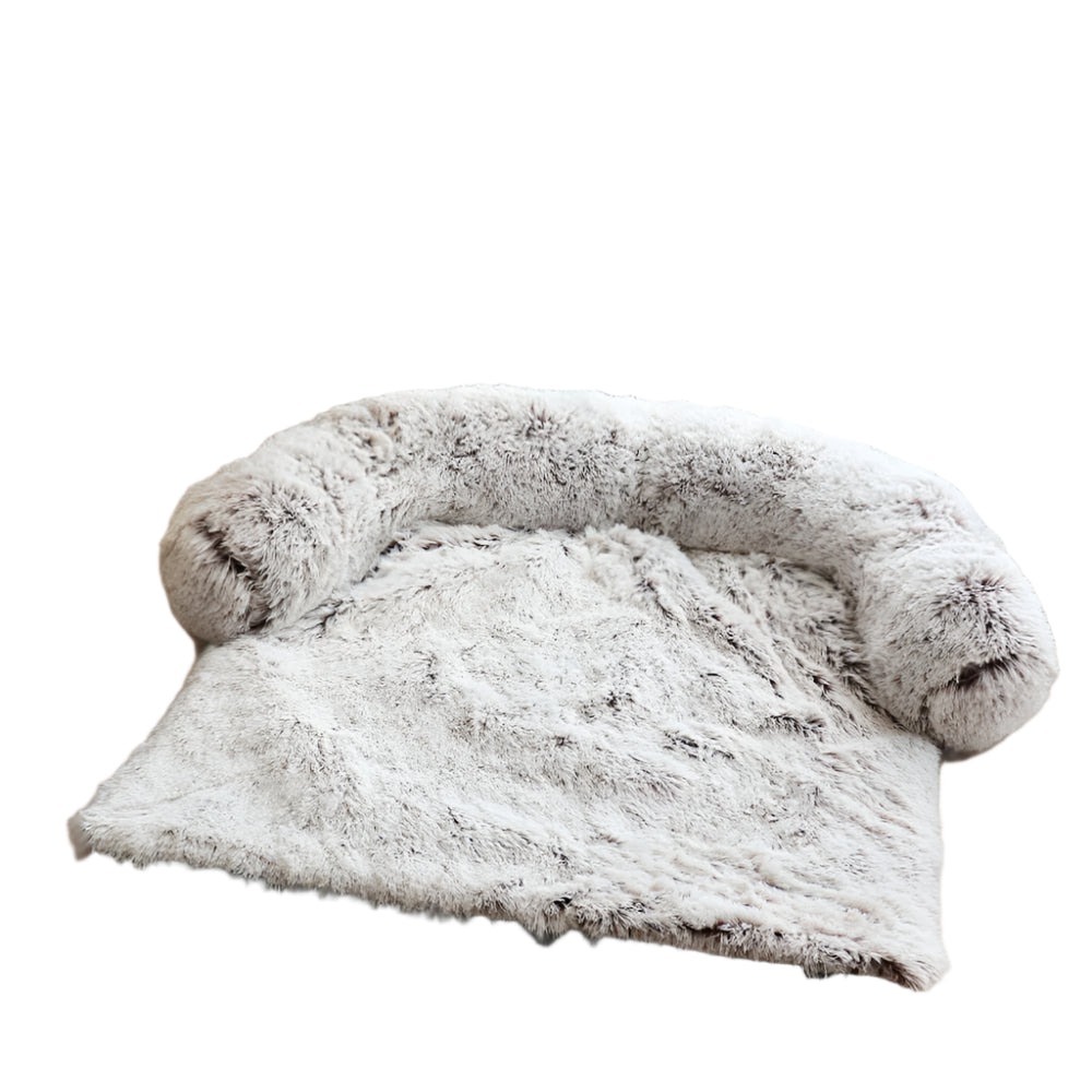SnuggleNest - Canapé-lit en peluche pour animaux de compagnie pour un confort et une détente ultimes