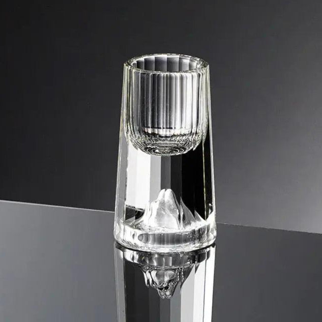 Auragold - Verre à shot Krystal avec vraies feuilles d'or