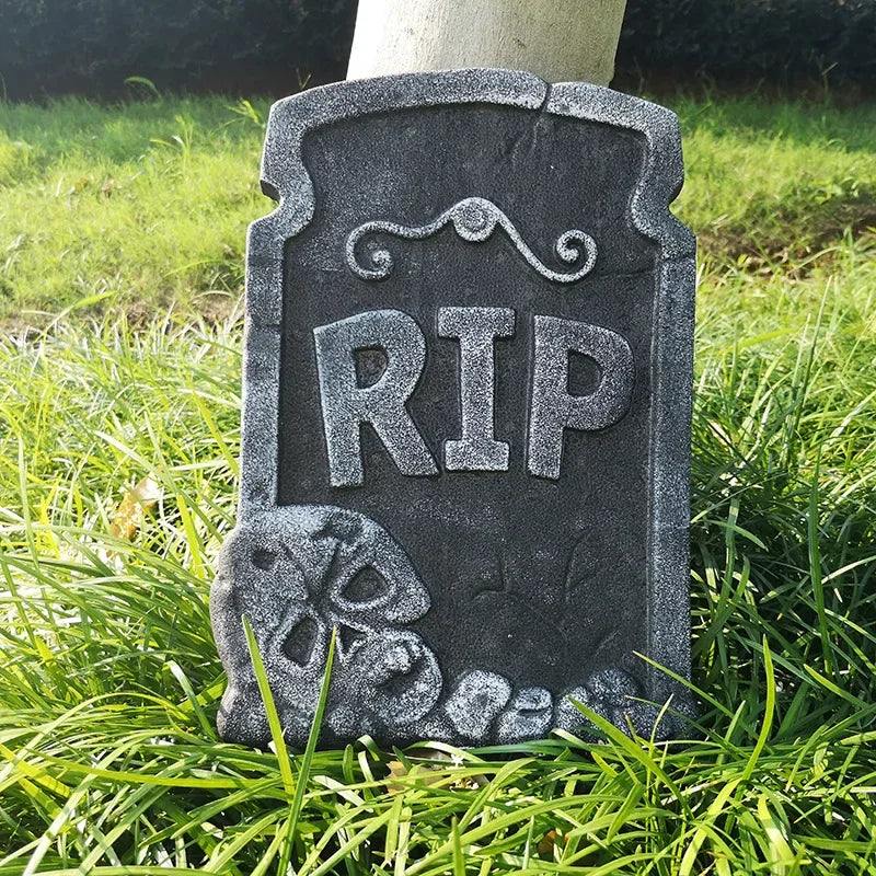 Décoration de tombstone en mousse pour Halloween