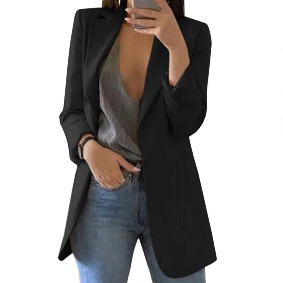 Blazer élégant avec grandes poches – chic sans effort