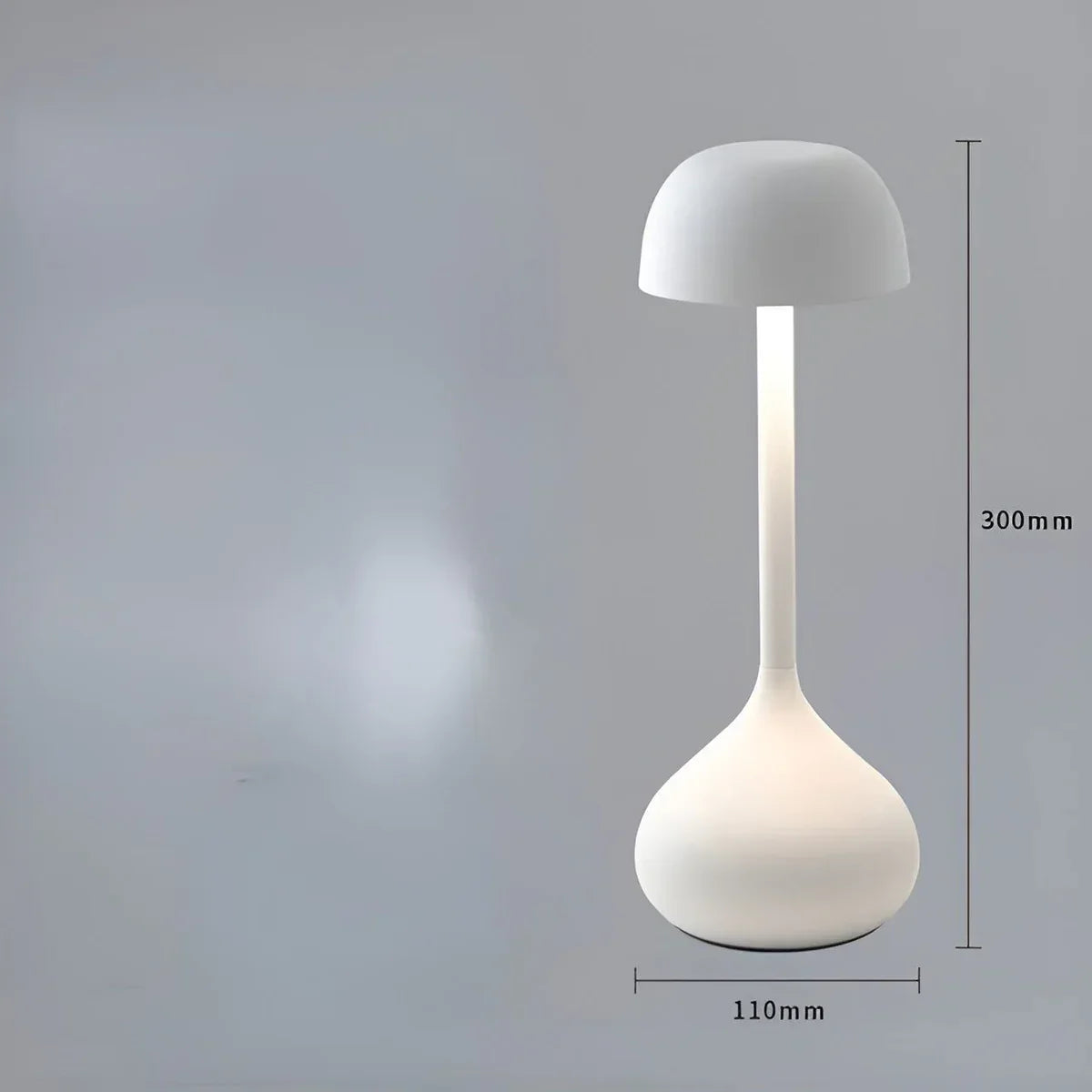 TouchLumena - Lampe de table champignon sans fil