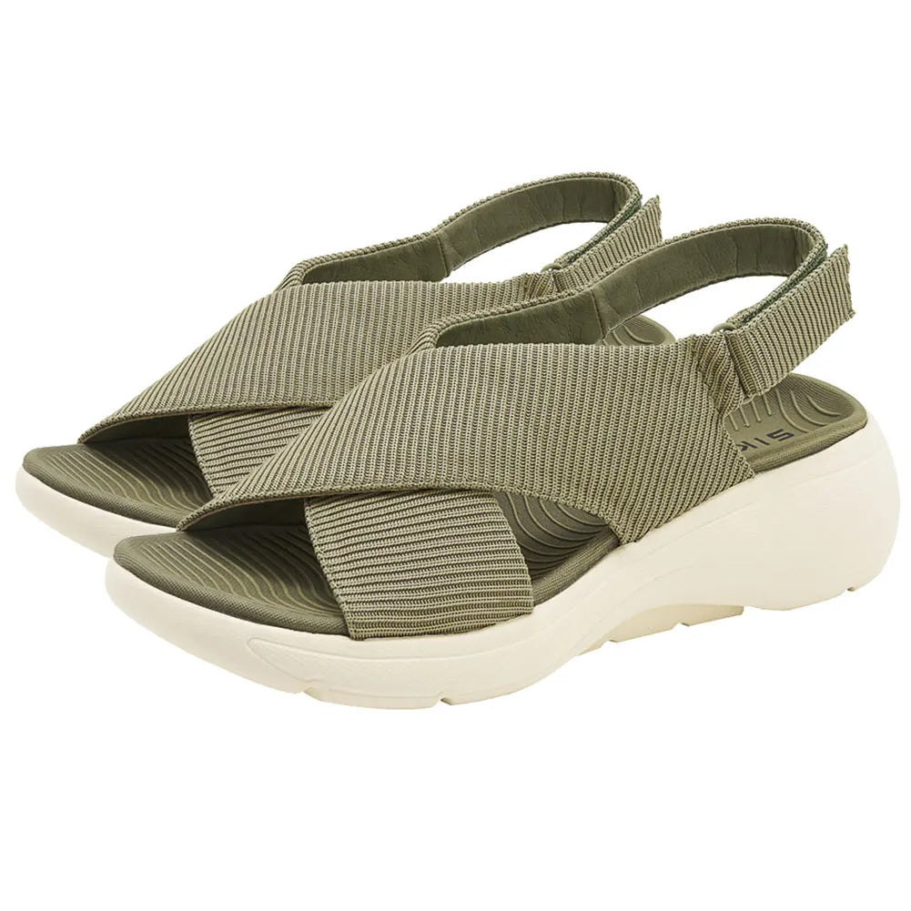 Vickie - Sandales compensées confortables pour femme