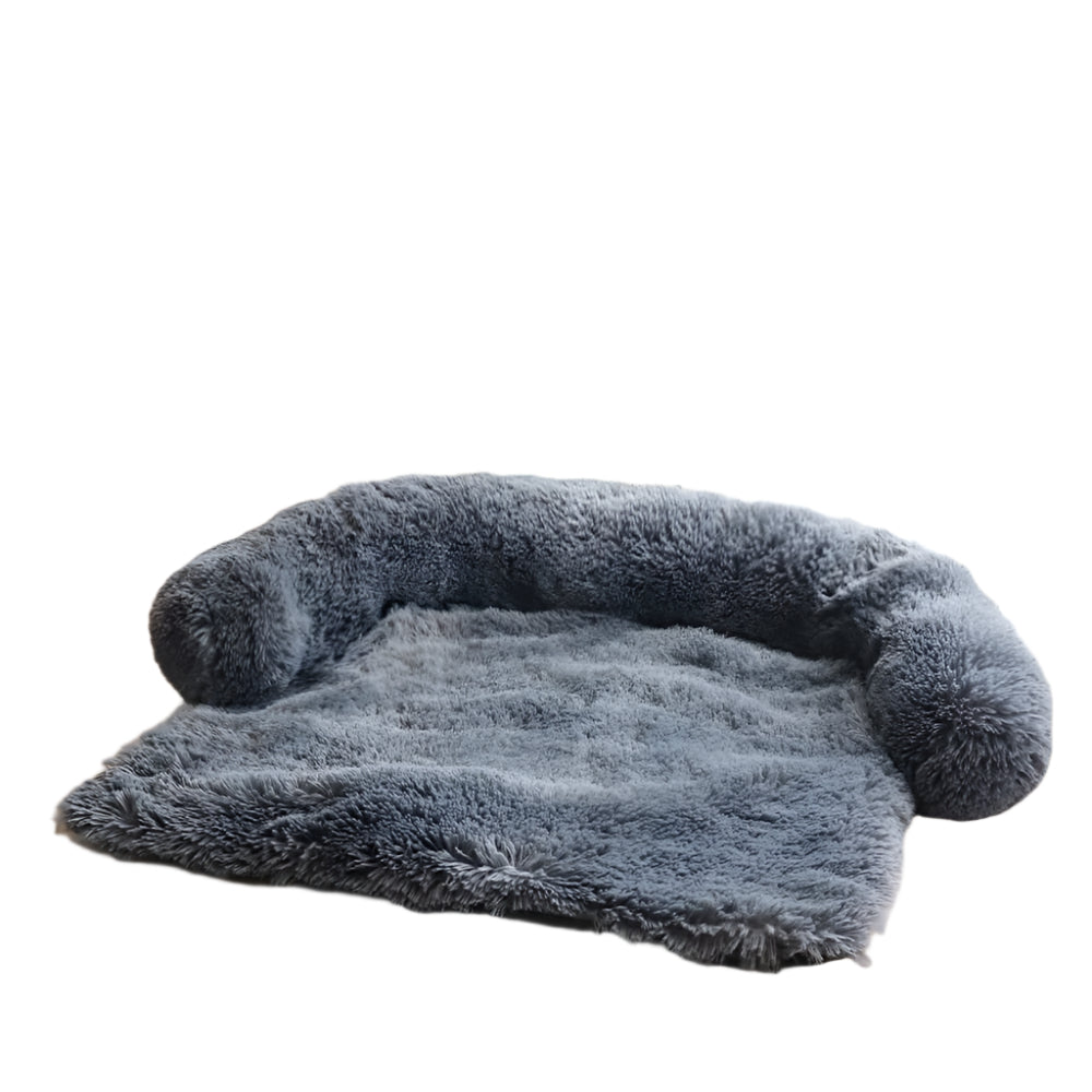 SnuggleNest - Canapé-lit en peluche pour animaux de compagnie pour un confort et une détente ultimes