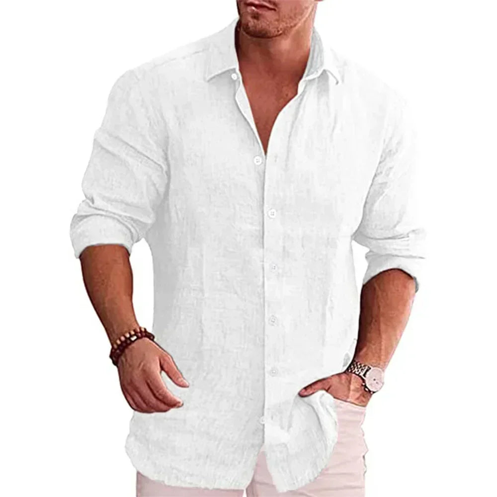 Chemise Décontractée à Manches Longues Oliver avec Boutonnage