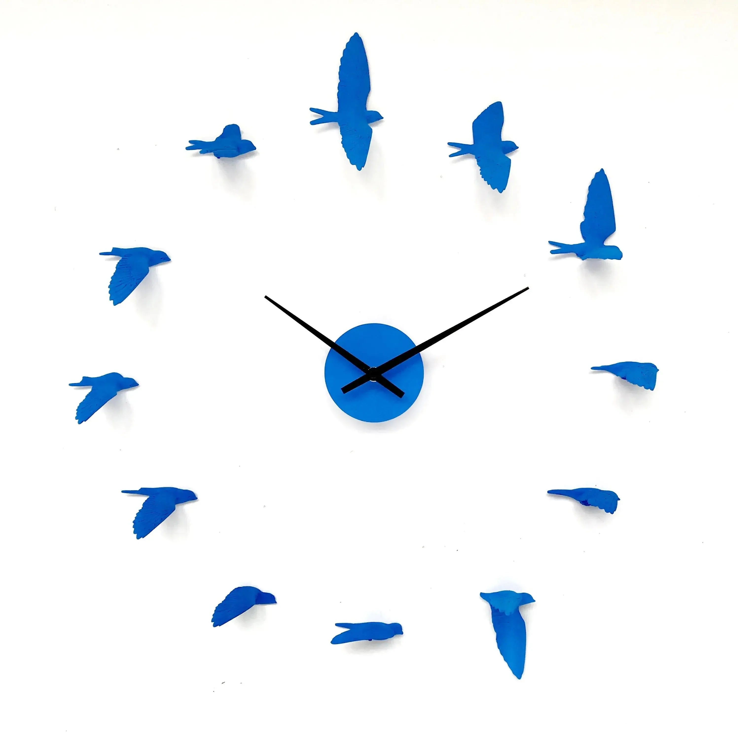 SkyFlight - Horloge artistique avec silhouette d'oiseau