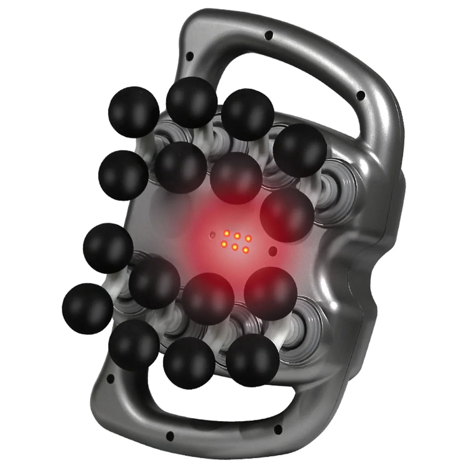 Appareil de massage musculaire profond électrique avec chaleur – Dispositif portable de thérapie à main