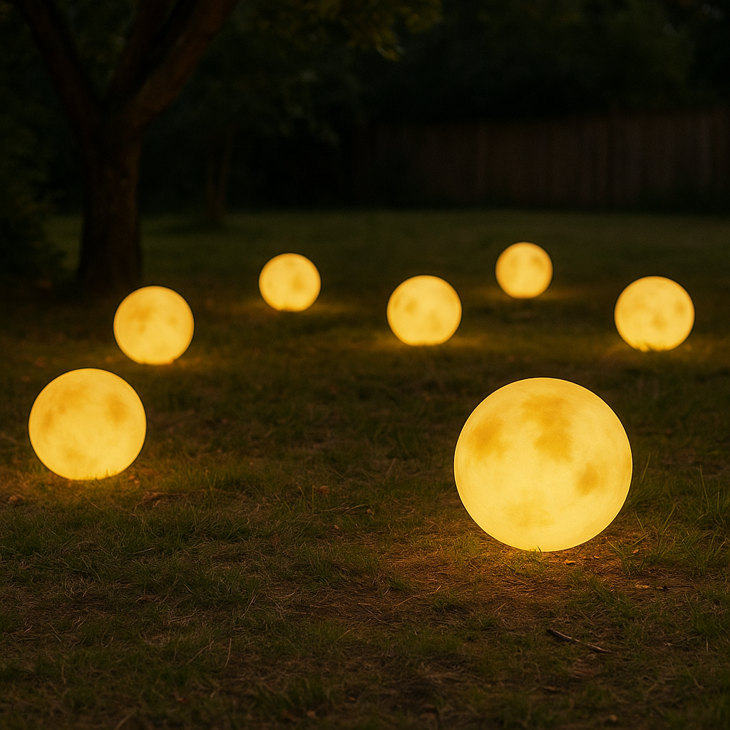 Solivra | Lampe de lune éclatante