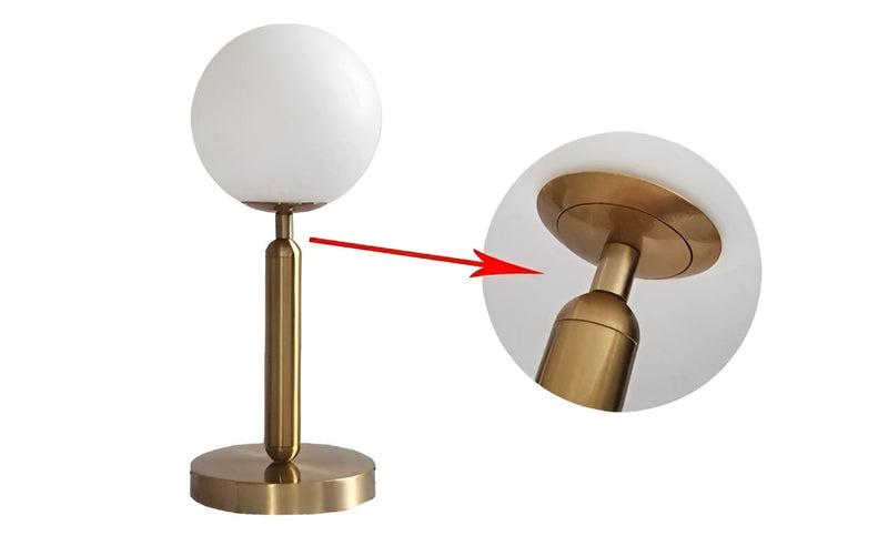 OpulentGlow - Lampe de chevet élégante