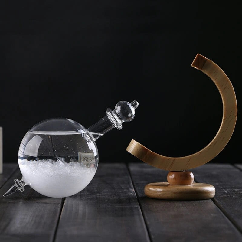 TempestGlobe – Élégant globe de verre prédit les tempêtes