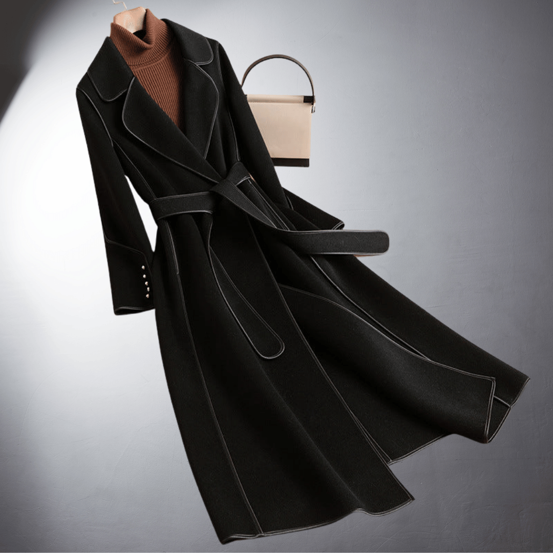 Manteau en cachemire pour femmes de qualité supérieure fait main