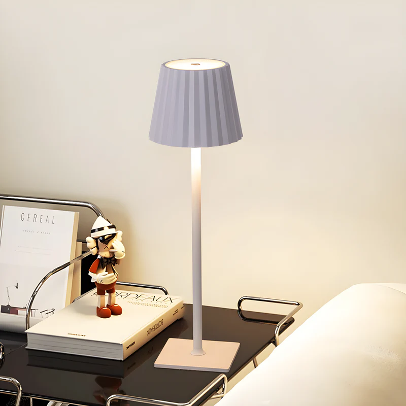 LumiGlow - Lampe de table sans fil à intensité variable