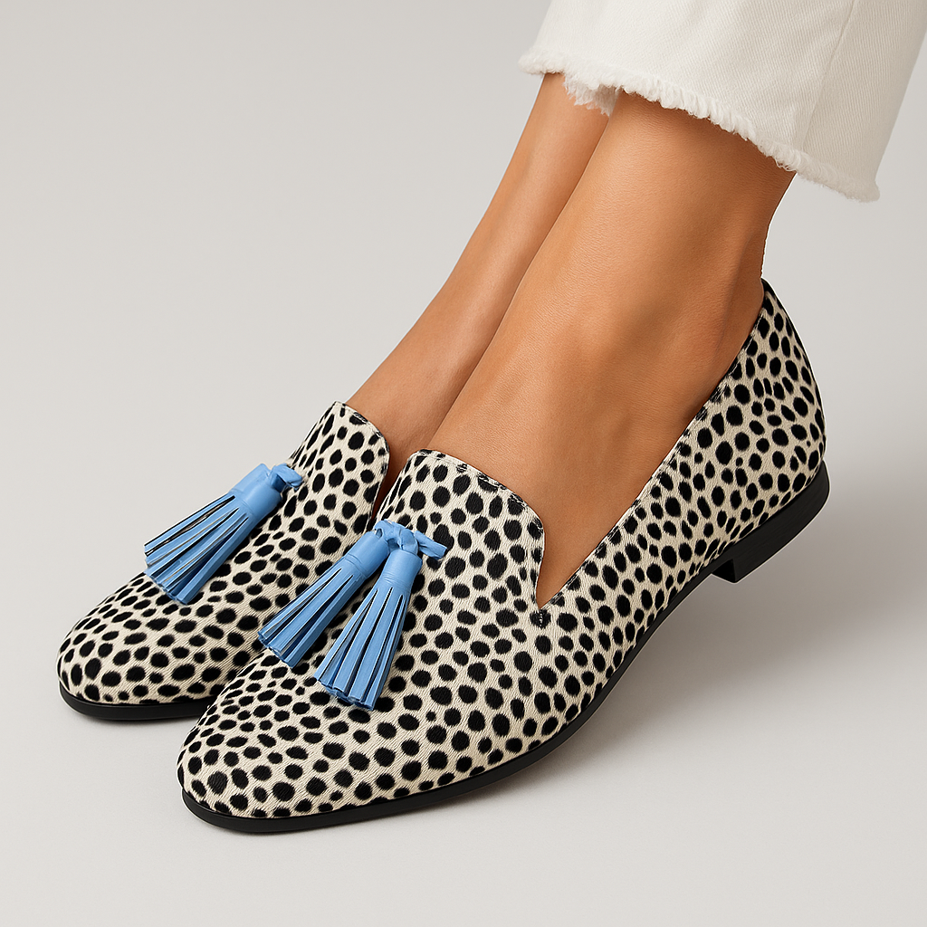 Loafer à pompons élégant pour femme