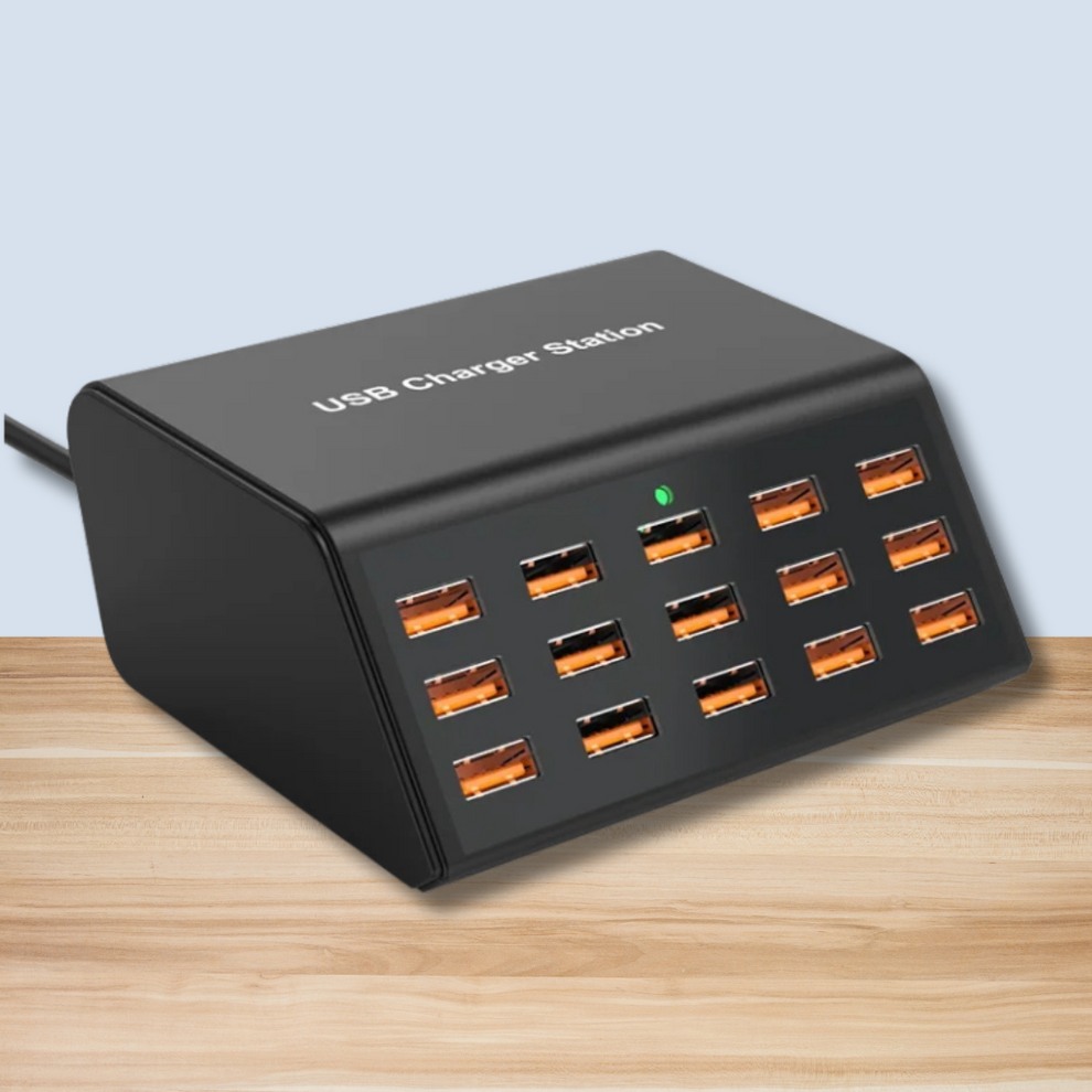 PowerDock - Station de charge USB à haute vitesse 12 ports