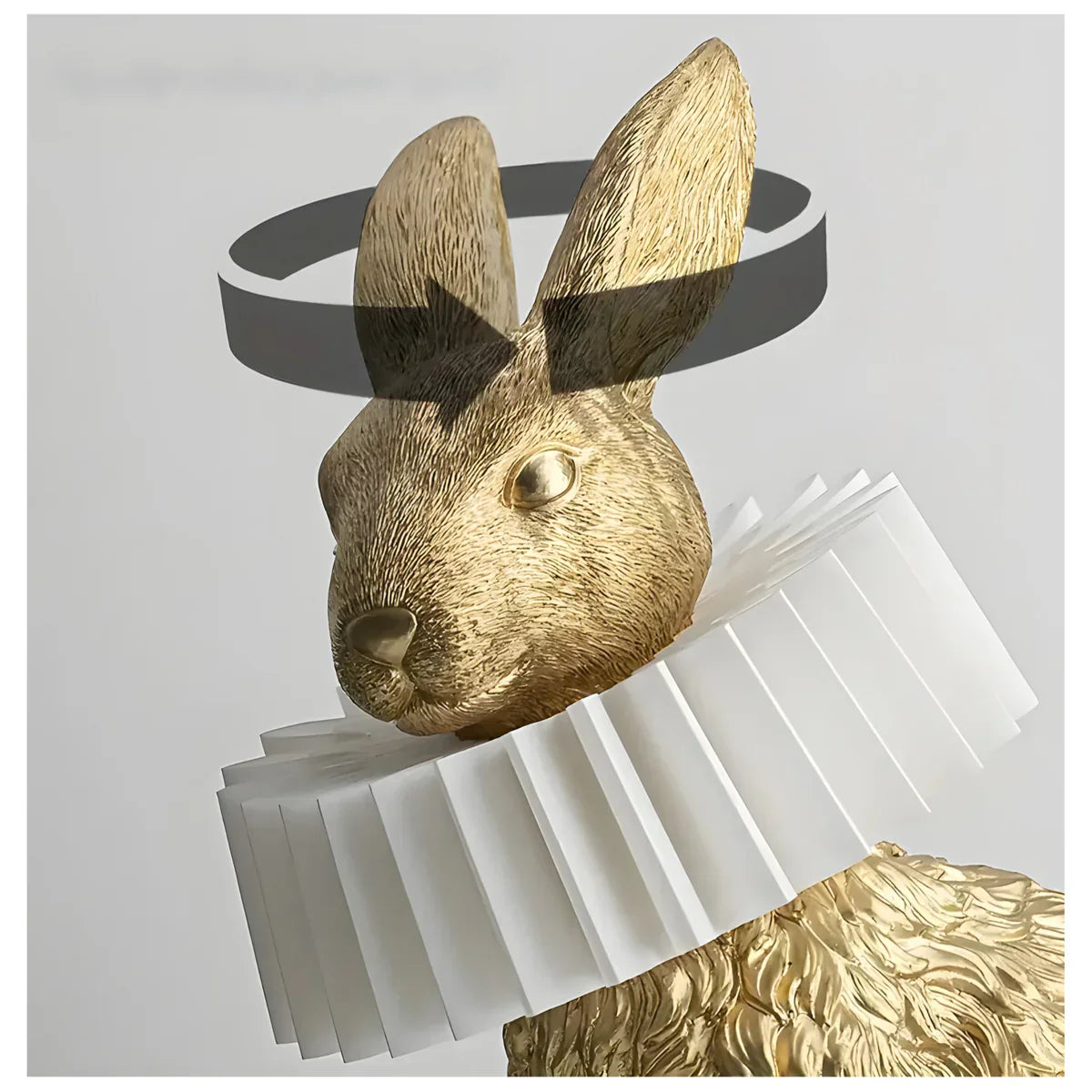 RabbitGleam - Lampe de table artistique et moderne