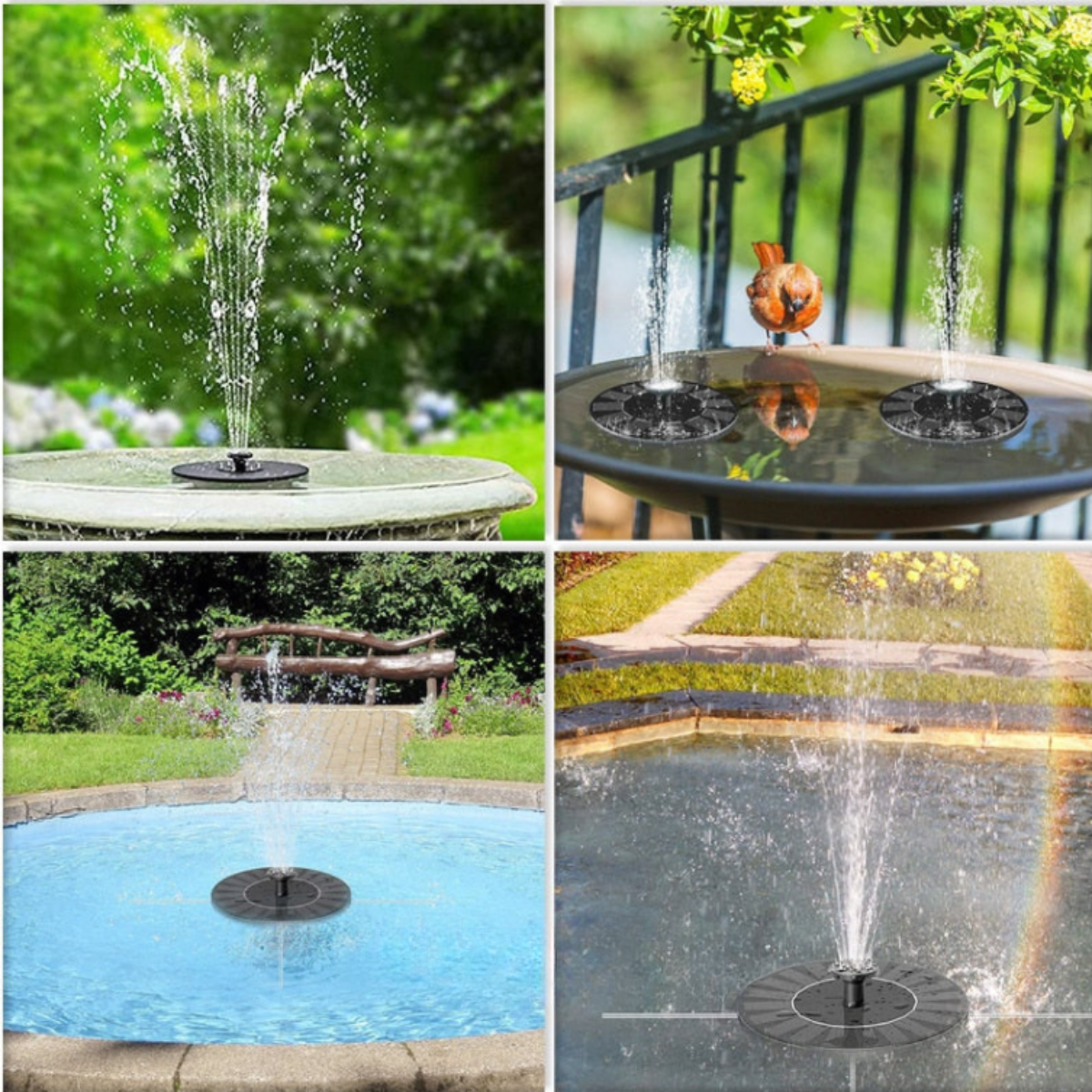 AquaVibe – Système d'irrigation solaire avec jeux d'eau