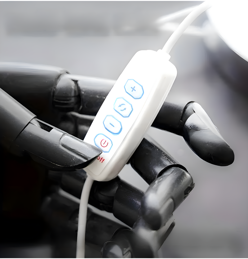 Anneau - lampe de table mince et moderne