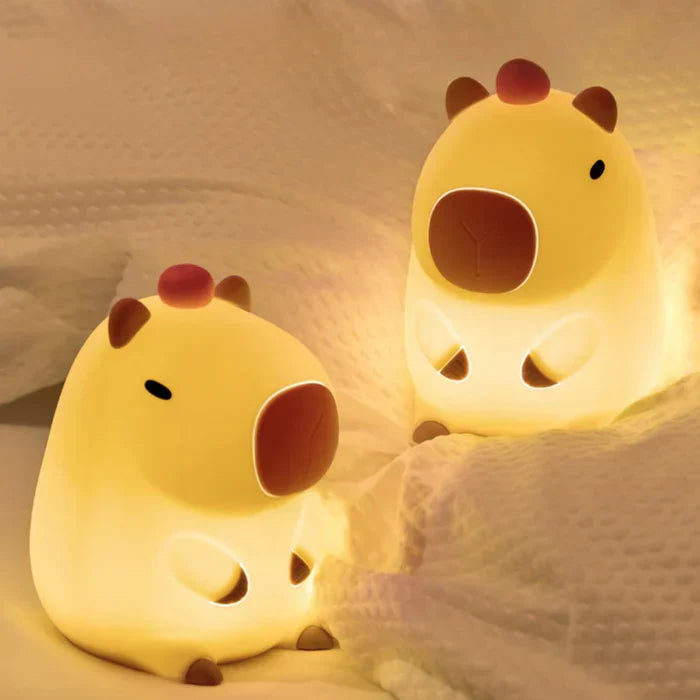 CapyGlow - adorable veilleuse sans fil